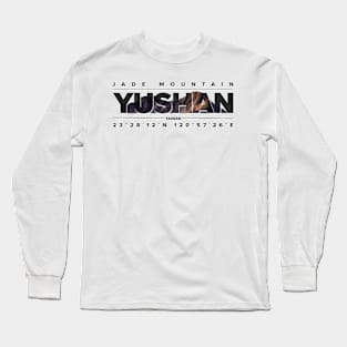 Yushan Jade mountain Long Sleeve T-Shirt